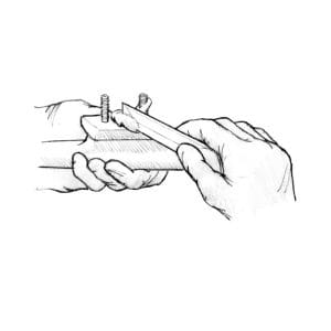 hardware bottom instructions